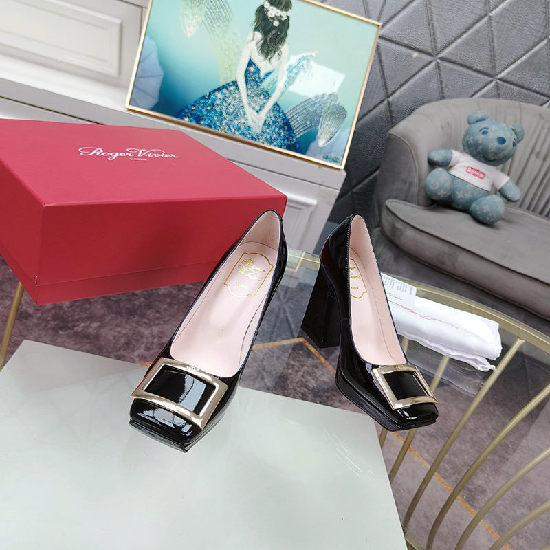 Roger Vivier luxury shoes side view — premium authentic designer style