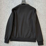 Side profile of Louis Vuitton luxury clothing with signature branding