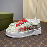 Gucci crisp white luxury sneakers view 8 everyday casual design