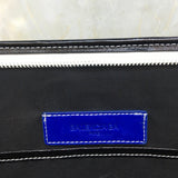 Polished Faux Leather Handbag - Signature Hardware Accents | Women's Statement Accessory #187 - texture close-up (image 9) of designer-inspired handbag