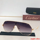 Angled view of Cartier unisex sunglasses