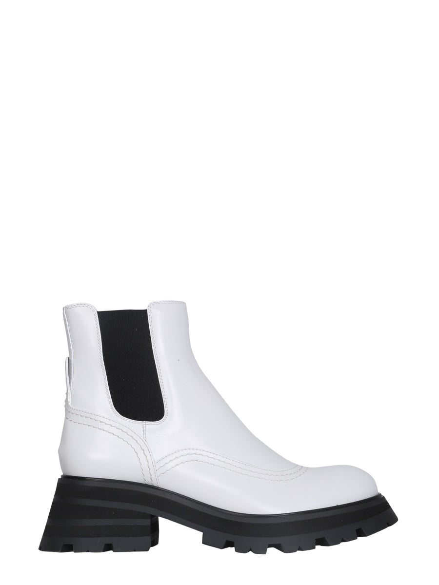 Alexander McQueen boots & booties luxury designer piece front view