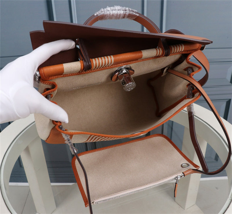Minimalist bag shown from front angle