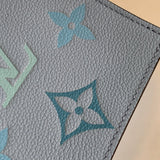 Top view of classic statement women's handbag – women's designer-style accessory