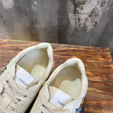Gucci bold contrast luxury sneakers view 8 signature lace-up style