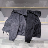 Full styled look of Louis Vuitton luxury clothing with relaxed-fit cut