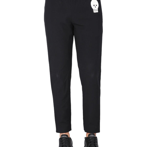 Alexander McQueen Pants? Alexander Mcqueen Men Jogging Pants With Embroidered Skull Tailored Everyday Designer Pants
