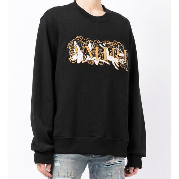 Amiri hoodie front view designer style