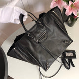Back view of refined polished women's handbag – women's premium purse