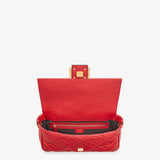 Close-up of Fendi bags hardware and fine stitching
