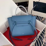 Front view of classic refined women's handbag – women's designer-style accessory