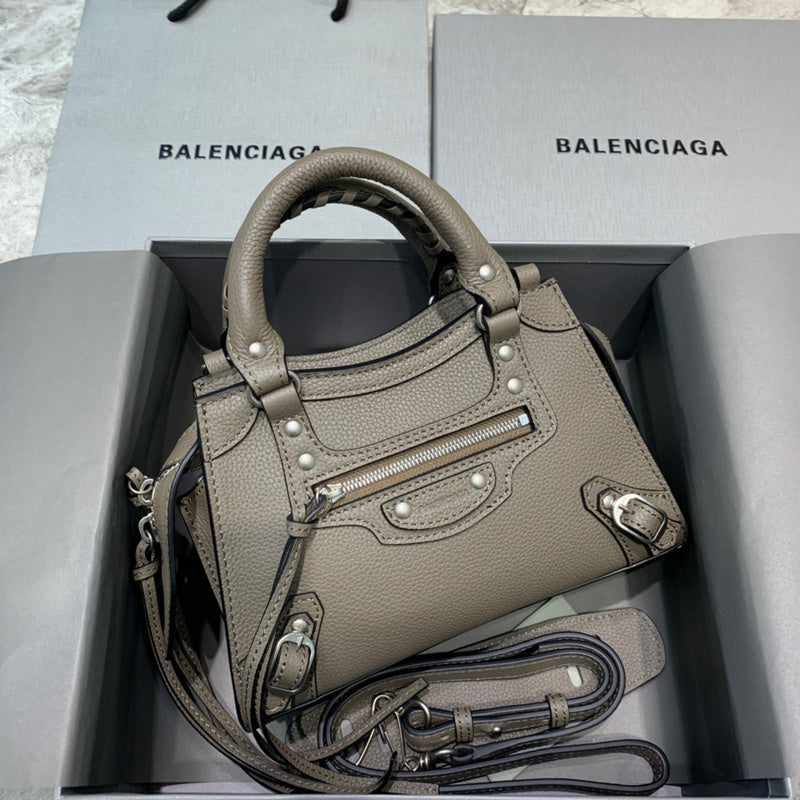 Sleek Faux Leather Handbag - Premium Craftsmanship Detailing | Women's Designer-Inspired Purse #326 - front view (image 1) of designer-inspired handbag