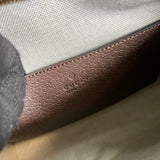 Side profile of modern classic women's handbag – women's luxury accessory