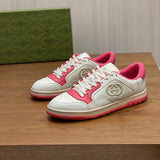 Gucci soft grey luxury sneakers view 8 chunky sole construction