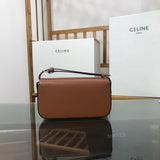 Side profile of statement modern women's handbag – women's luxury handbag