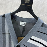 Close-up of Burberry designer clothing craftsmanship