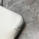 Refined Faux Leather Handbag - Sleek Minimalist Lines | Women's Everyday Carry Handbag #1000 - styled full view (image 7) of designer-inspired handbag