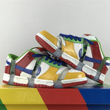 Nike stone beige luxury sneakers view 6 bold athletic profile