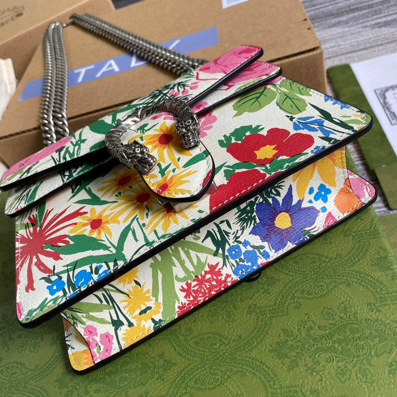 Back view of elevated structured women's handbag – women's luxury handbag