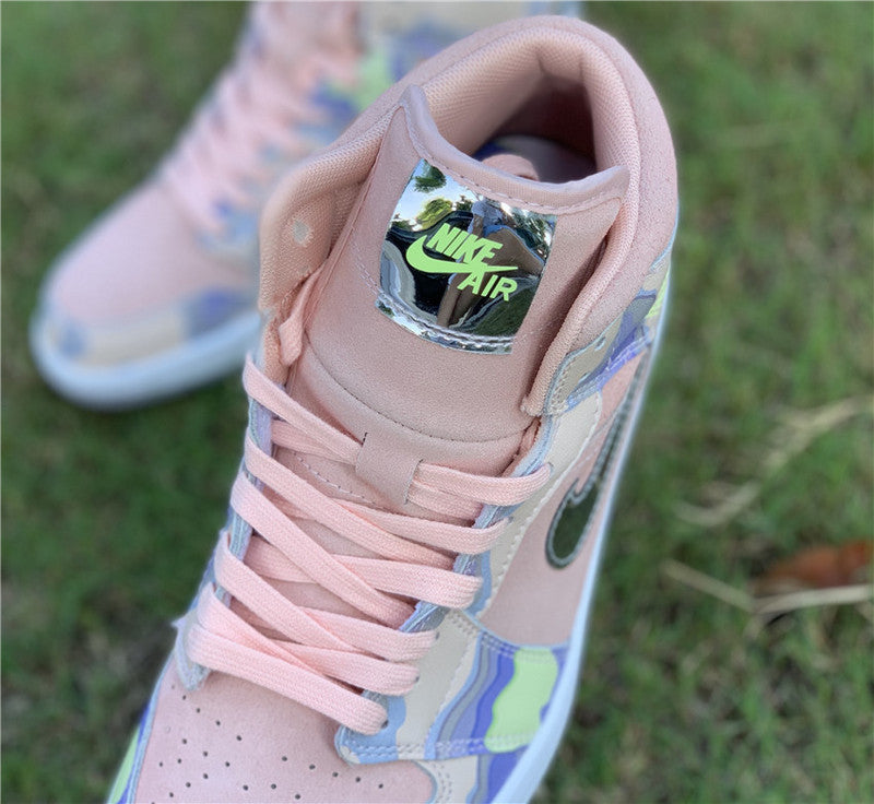 Nike Men's & Women's Luxury Low-Top Trainers — Style 045 side view