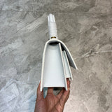 Sophisticated Faux Leather Handbag - Premium Craftsmanship Detailing | Women's Fashion Handbag #844 - back view (image 4) of designer-inspired handbag