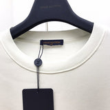 Flat lay presentation of Louis Vuitton luxury clothing with runway-inspired design