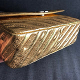 Modern Vegan Leather Handbag - Statement Silhouette | Women's Luxury Handbag #801 - styled full view (image 7) of designer-inspired handbag