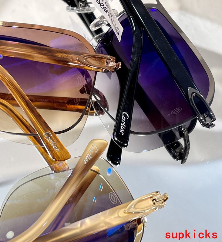 Lifestyle view of Cartier unisex sunglasses