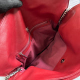 Top view of signature refined women's handbag – women's luxury accessory