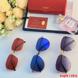 Front view of Cartier unisex sunglasses