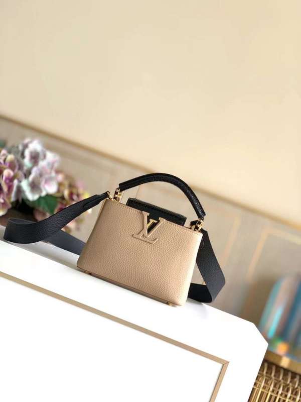 Front view of signature modern women's handbag – women's luxury handbag