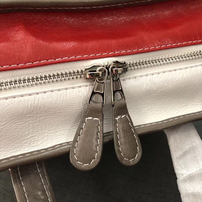 Classic Vegan Leather Handbag - Refined Silhouette | Women's Premium Handbag #929 - styled full view (image 7) of designer-inspired handbag