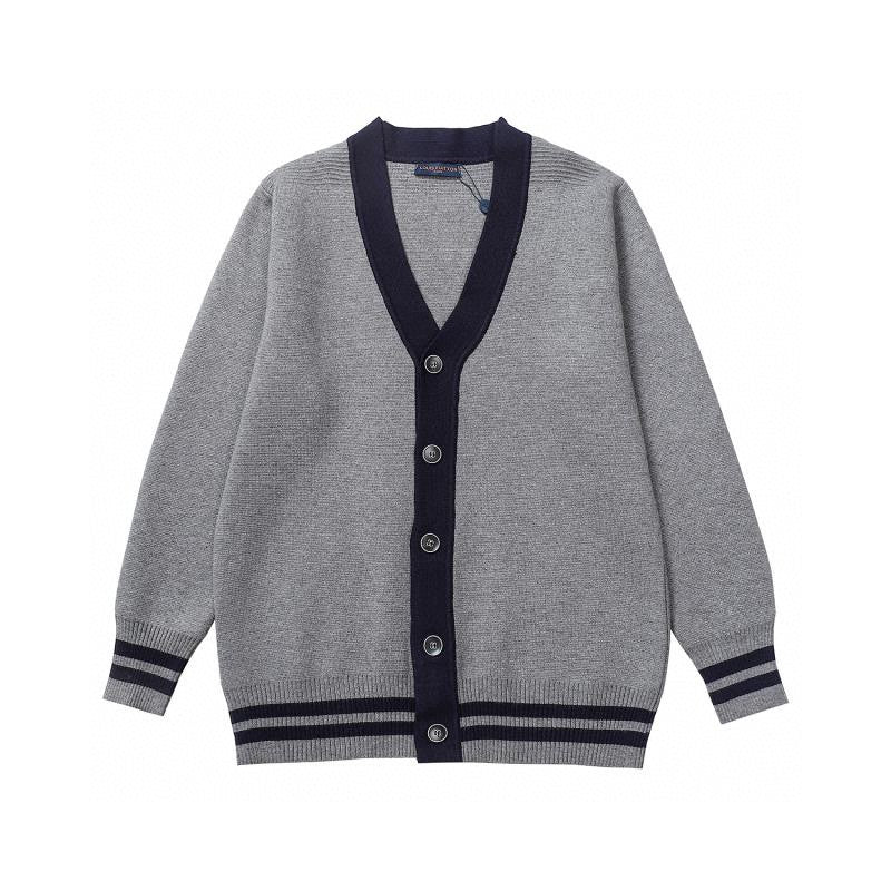 Side profile of Louis Vuitton luxury clothing with relaxed-fit cut