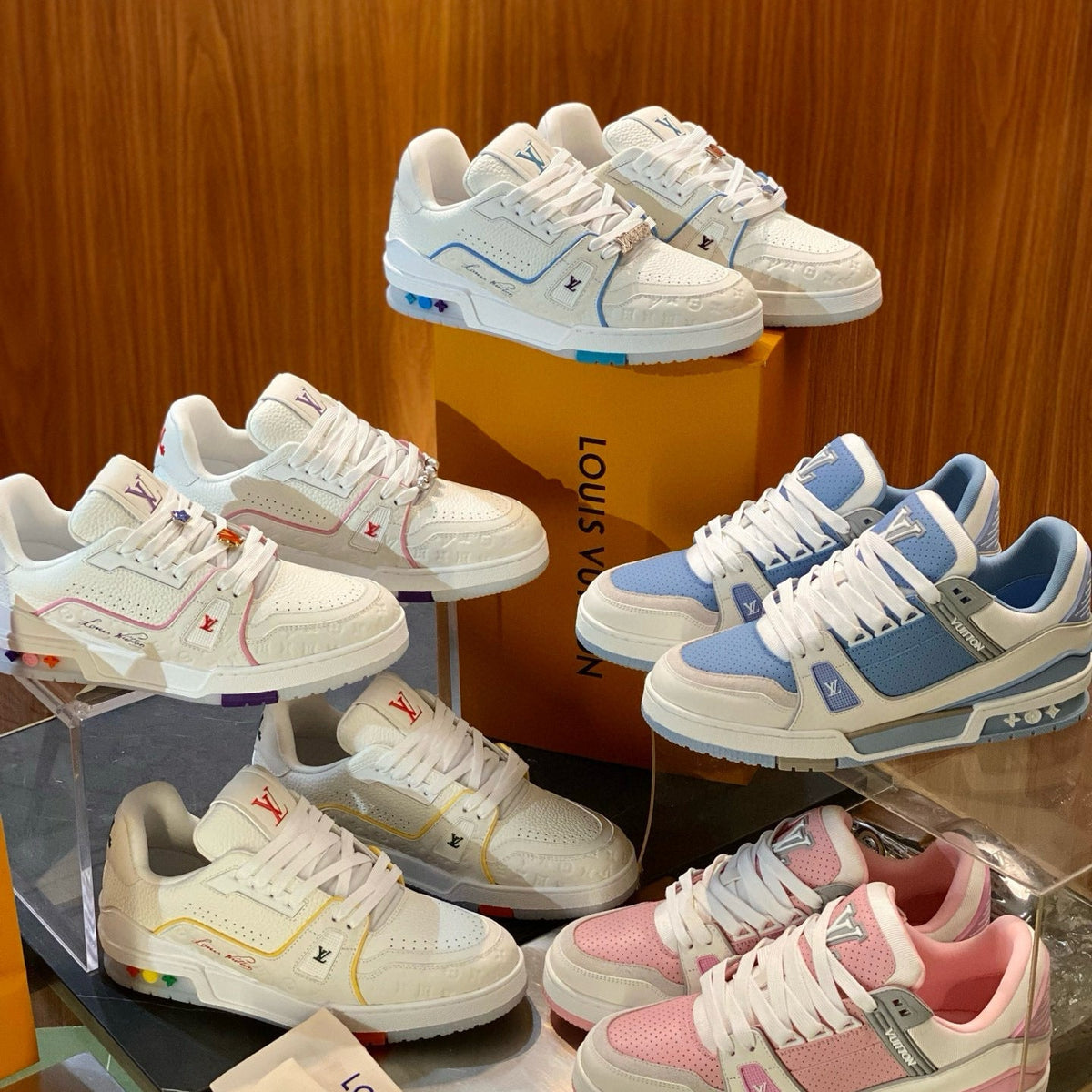 Louis Vuitton Shoes? Louis Vuitton Lou Trainers Luxury Lifestyle Designer Footwear