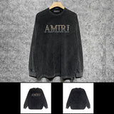 Amiri luxury hoodie detail shot