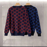 Side profile of Gucci luxury clothing with label-forward styling