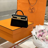 Close-up detail of tailored bag design