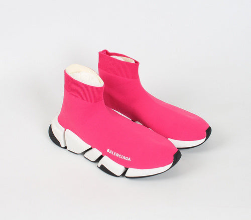 Balenciaga Camel Slip-On Sneakers - Lifestyle Styling Shot