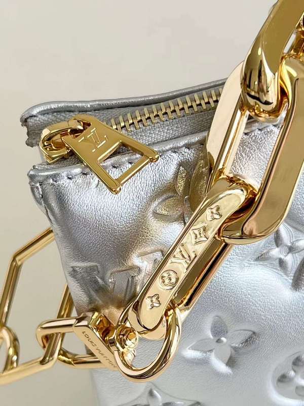 Back view of statement refined women's handbag – women's premium purse