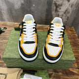 Gucci classic monochrome luxury sneakers view 8 retro runner design