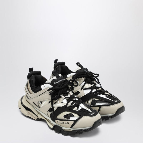 Balenciaga Shoes? Balenciaga Track Beige Black Mesh And Nylon Trainer Men Comfortable Everyday Designer Shoes