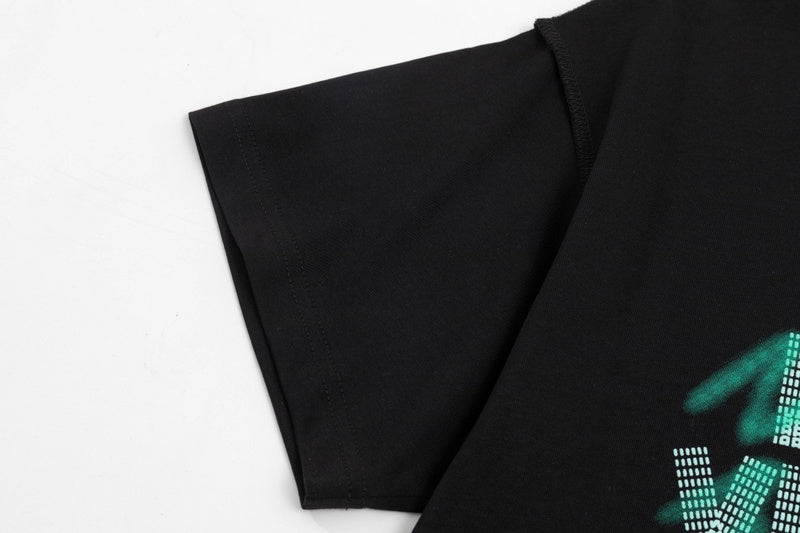 Back view of Louis Vuitton cotton t-shirt with contemporary cut