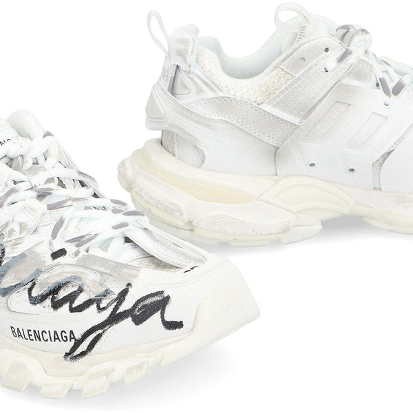 Balenciaga Shoes? BALENCIAGA Track Signature Low-Top Sneaker for Women Comfortable Everyday Designer Shoes