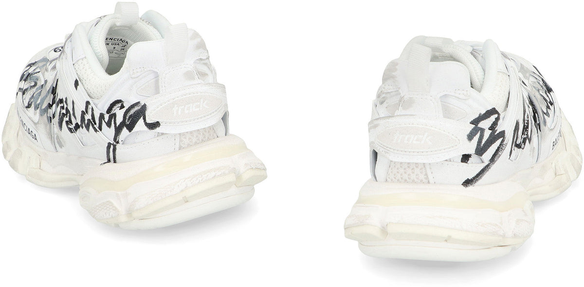 Balenciaga Shoes? BALENCIAGA Track Signature Low-Top Sneaker for Women Comfortable Everyday Designer Shoes