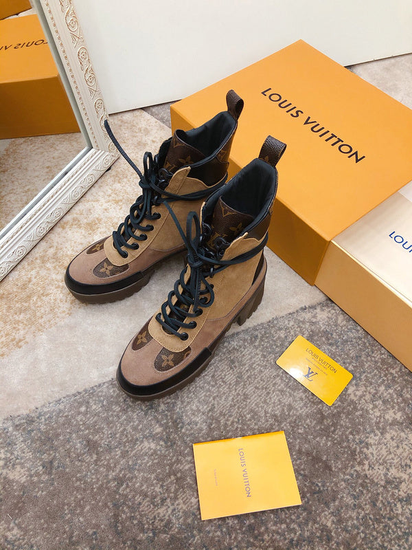 Louis Vuitton luxury shoes back view — premium authentic designer style
