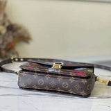 Styled lifestyle shot of structured chic women's handbag – women's luxury accessory