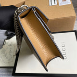 Top view of sleek polished women's handbag – women's statement bag