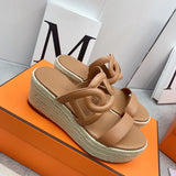 Hermès White Ankle Strap Heels - Close-Up Texture View