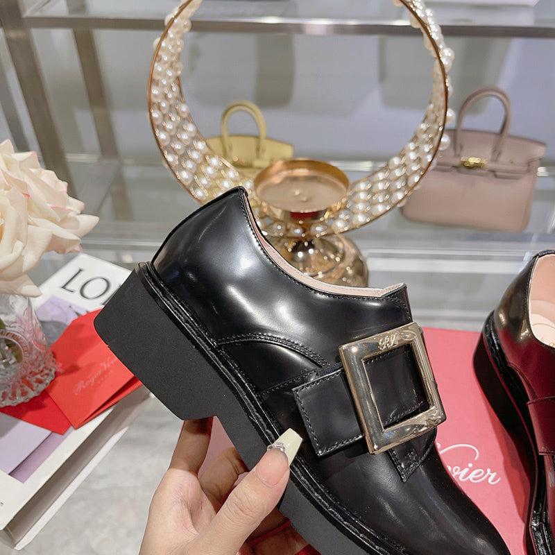 Roger Vivier luxury shoes close-up — premium authentic designer style
