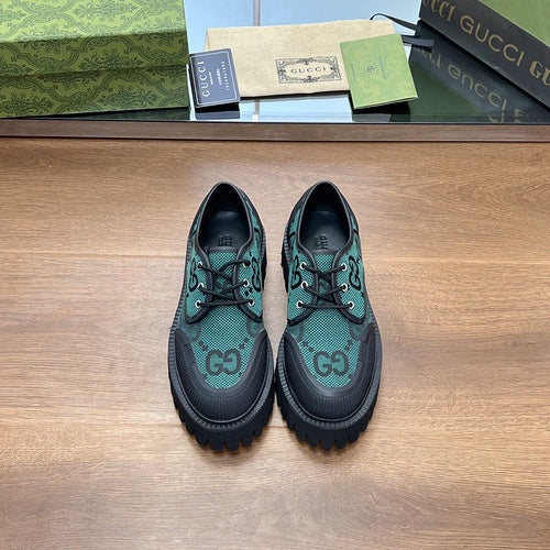 Gucci all-black luxury sneakers view 10 heritage-inspired look